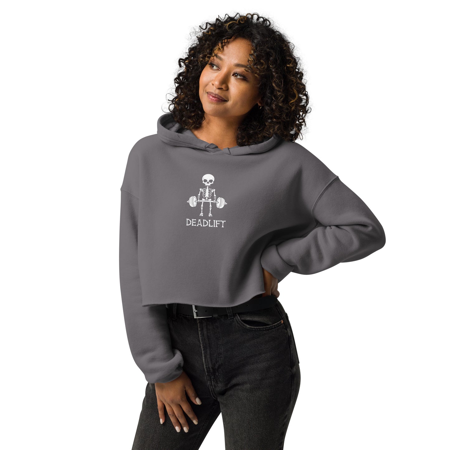 Deadlift - Women's Crop Hoodie