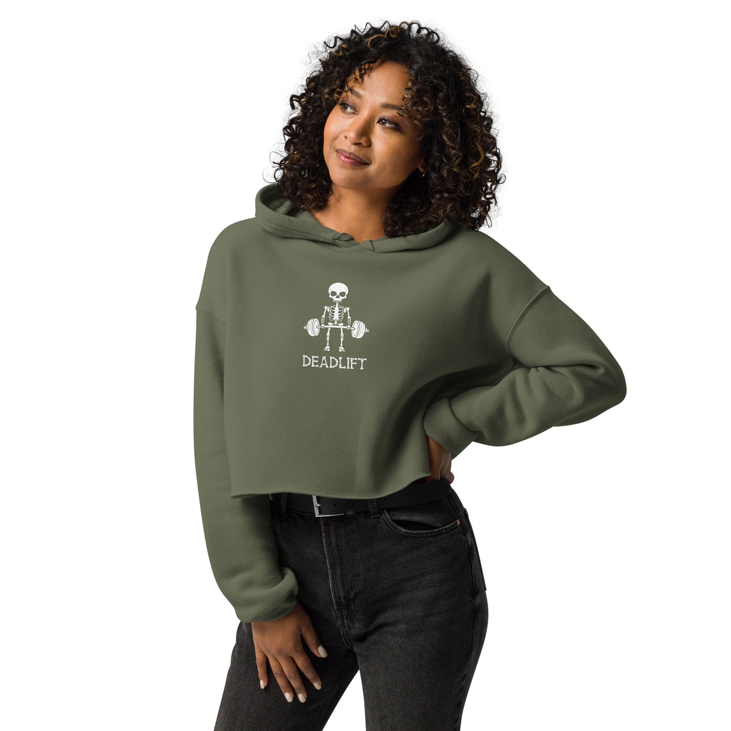 Deadlift - Women's Crop Hoodie